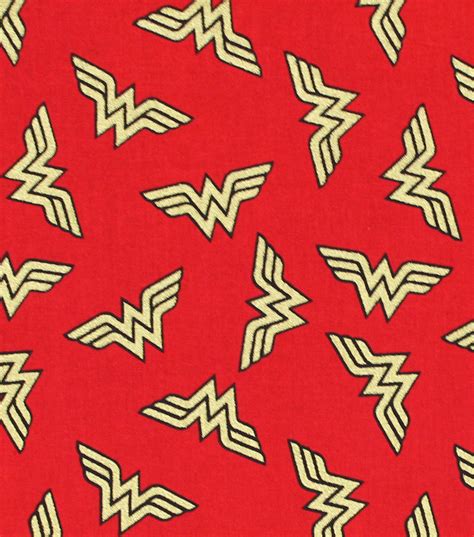 wonder woman cotton fabric power metallic|DC Wonder .